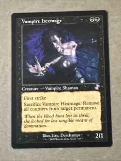 Vampire Hexmage X1 Time Spiral Remastered NM Cond See Pics Front Back - Image 1