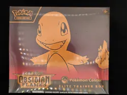 🔥 NEW SEALED Pokemon Obsidian Flames Pokemon Center Elite Trainer Box ETB 🔥 - Image 1