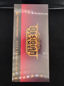 🔥 NEW SEALED Pokemon Obsidian Flames Pokemon Center Elite Trainer Box ETB 🔥 - Image 5