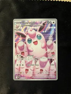 2025 Pokemon Wigglytuff Phantasmal Flames Illustration Rare #105/094 - Image 1