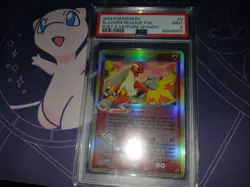 PSA 9 Pokemon Blaziken #3/109 Ruby & Sapphire (Spanish) DAMAGED READ DESCRIPTION - Image 1