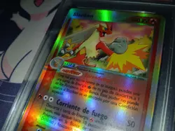 PSA 9 Pokemon Blaziken #3/109 Ruby & Sapphire (Spanish) DAMAGED READ DESCRIPTION - Image 2