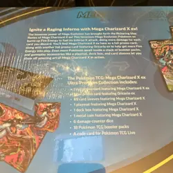 Lot of 4 Pokemon TCG Mega Charizard X ex Ultra-Premium Collection UPC SEALED - Image 3