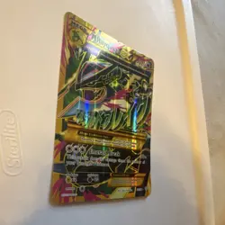 Pokemon M Rayquaza EX Mega Full Art Promo Holo 98/98 Jumbo 220HP - Image 5