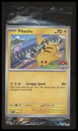 Pokemon - Pikachu - Promo - SVP 190 - 2024 World Championships - Sealed - Image 1