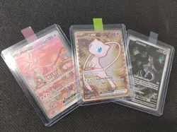 Pokemon TCG 151 UPC Promo Set Mew 053 Mewtwo 052 Metal Mew 205 - Image 1