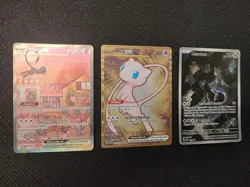Pokemon TCG 151 UPC Promo Set Mew 053 Mewtwo 052 Metal Mew 205 - Image 2
