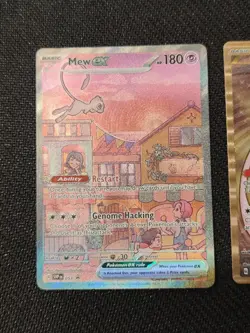 Pokemon TCG 151 UPC Promo Set Mew 053 Mewtwo 052 Metal Mew 205 - Image 3