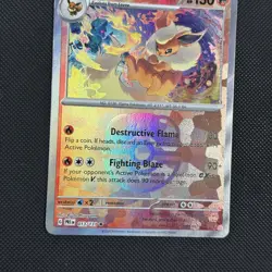 Flareon MasterBall Reverse Holo 013/131 English Prismatic Evolutions Pokemon TCG - Image 3