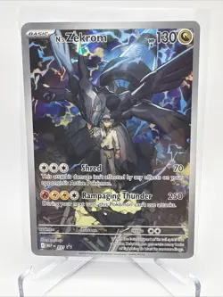 Pokemon TCG N's Zekrom Promo 031 Ascended Heroes ETB Black Star Promo - Image 1