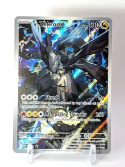 Pokemon N’s Zekrom 031 Ascended Heroes Black Star Promo MEP 031 - NM - Image 1