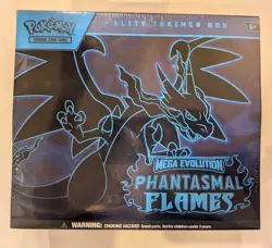 Pokemon TCG Phantasmal Flames Elite Trainer Box ETB – New & Sealed - Image 1