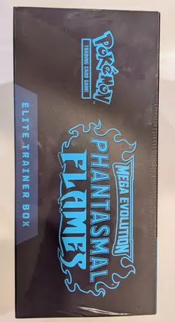 Pokemon TCG Phantasmal Flames Elite Trainer Box ETB – New & Sealed - Image 4