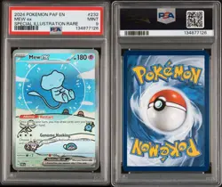 2024 Pokemon PAF en Special Illustration Rare #232 Bubble Mew EX PSA 9 Mint rare - Image 3