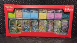 Pokemon TCG Prismatic Evolution 8-Pack Mini Tins |BRAND NEW SEALED Costco Promo - Image 1