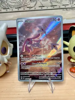 Mesprit 204/191 Pokemon Sv08: Surging Sparks IR NM - Image 1