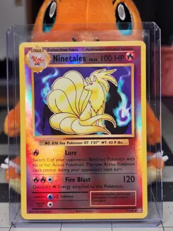 🔥NINETALES 15/108 XY Evolutions Reverse Holo Rare Pokemon TCG MINT - Image 1