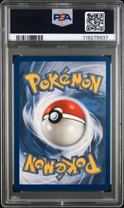 1999 POKEMON BASE SET UNLIMITED #102 WATER ENERGY PSA 9 - Image 2