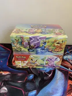 Pokemon TCG Prismatic Evolutions Mini Tin Display Case | Brand New And Sealed |✅ - Image 1