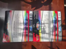 lot of 2 Pokemon Scarlet & Violet PRISMATIC EVOLUTIONS Tech Sticker Collection - Image 4