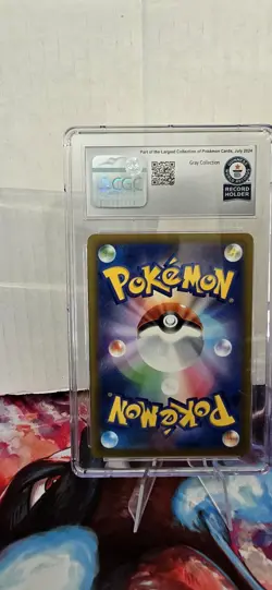 Pokemon CGC World Record Breaks - 2023 Luxio 060/190 Shiny Treasure ex Japanese - Image 2