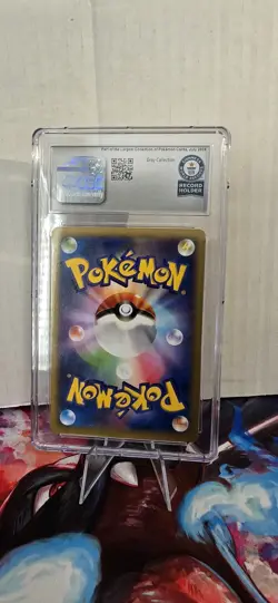 Pokemon CGC - 2014 Caterpie 001/080 Wild Blaze 1st Edition Japanese - Image 2