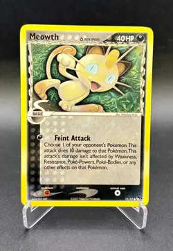 Pokemon Meowth 11/17 - Pop Series 5 Common Non-Foil 2007 - LP - Image 1
