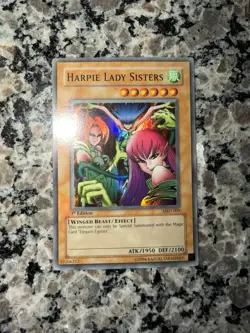 Yu-Gi-Oh TCG Harpie Lady Sisters MRD-009 Metal Raiders 1st Edition - Image 1