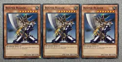 Buster Blader LDK2-ENY12 (x3) Legendary Decks II 1st Edition LP - Image 1
