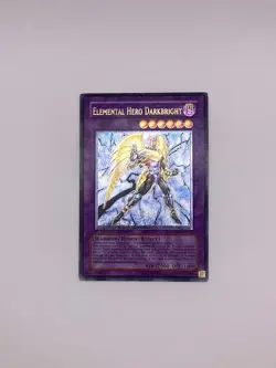YuGiOh Elemental Hero Darkbright - Ultimate Rare - 1st Ed - TAEV-EN042 - LP - Image 1