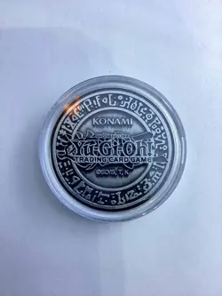 YuGiOh - Elemental Hero Flame Wingman - YCS Pre-Reg Coin - Official - Silver - Image 3