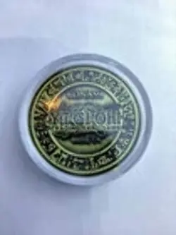 YuGiOh - Elemental Hero Flame Wingman - YCS Pre-Reg Coin - Official - Gold - Image 3