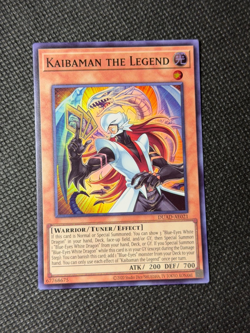 Yugioh Asian English Kaibaman the Legend DUAD-AE021 Super rare Near Mint - Image 3