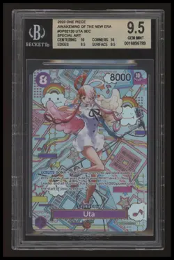 One Piece - Uta - Awakening of the New Era - OP02-120 - SP - BGS 9.5 🔥🔥🔥 - Image 1