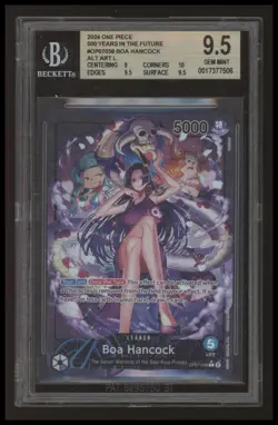 One Piece - Boa Hancock - 500 Years in the Future - OP07-038 - Alt Art - BGS 9.5 - Image 1