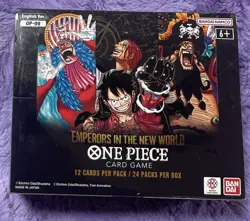 One Piece English OP-09 Emperors in the New World Booster Box Sealed - Image 1