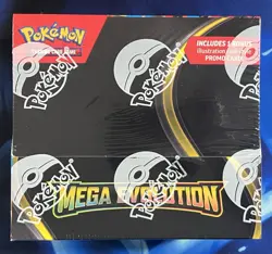 Pokemon 2025 Mega Evolution Base Booster Box Enhanced W Promo TCG Sealed Nm Mint - Image 1