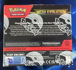Pokemon 2025 Mega Evolution Base Booster Box Enhanced W Promo TCG Sealed Nm Mint - Image 3