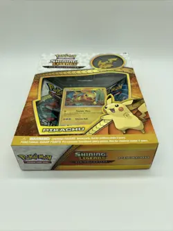 Pokemon TCG Shining Legends Pikachu Pin Collection (Please Read) - Image 5