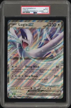 2024 Pokemon 017 Lugia EX Jumbo PSA 8 - Image 1