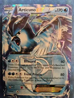 Pokemon TCG Articuno EX Rare. Plasma Storm 25/135. Very nice condition - Image 1