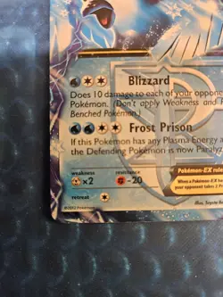 Pokemon TCG Articuno EX Rare. Plasma Storm 25/135. Very nice condition - Image 4