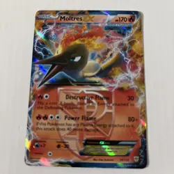 Pokemon Moltres EX TCG Team Plasma 14/135 Plasma Storm Ultra Rare MP - Image 1