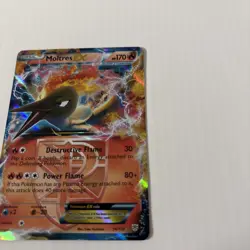 Pokemon Moltres EX TCG Team Plasma 14/135 Plasma Storm Ultra Rare MP - Image 5