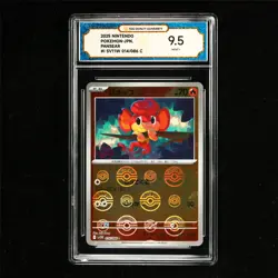 TQG 9.5 MINT+ 2025 Pokemon JPN Pansear 014/086 C - Image 1