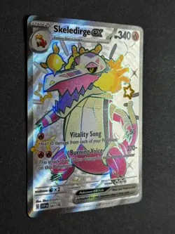 Skeledirge ex 081 Promo Full Art Shiny Paldean Fates Pokemon TCG NM/MINT - Image 3