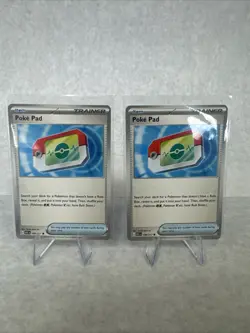 Pokemon TCG Poke Pad 198/217 Ascended Heroes Lot of 2 NM - Image 1