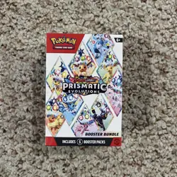 Pokemon TCG: S&V Prismatic Evolutions Booster Bundle (6pks) Factory Sealed - Image 1