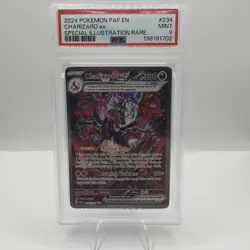 2024 POKEMON PAF EN-PALDEAN FATES SPECIAL ILLUSTRATION RARE CHARIZARD EX PSA 9 - Image 1