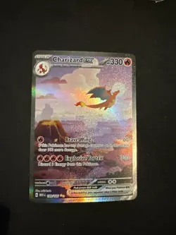 Pokemon Charizard ex Special Illustration Rare 199/165 Scarlet & Violet 151 Holo - Image 1
